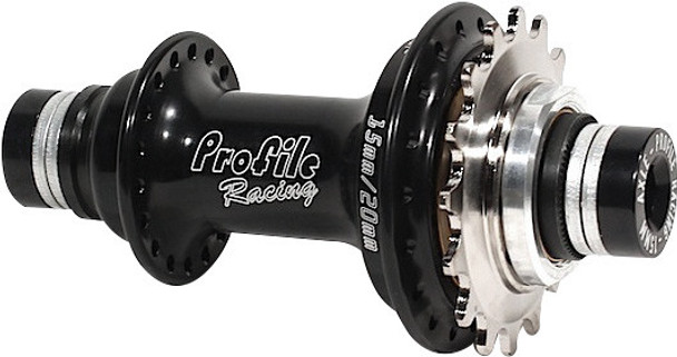 Profile Elite 15/20 Rear Hub Black Elt1520Chblk