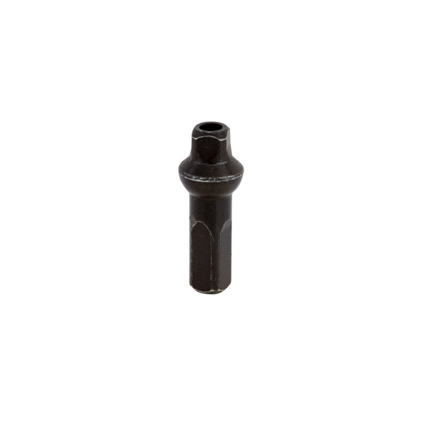Sapim Spoke Nipple Polyax Brass Oem 2.0X13Mm Double Square Head Black Secure Lock (16Mm Over All Length)