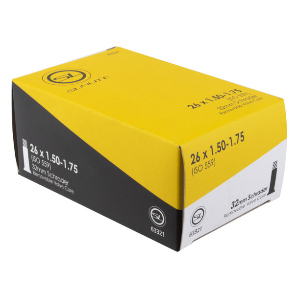 Sunlite Tube 26X1.50-1.75 Schrader Valve32 Ffw38Mm