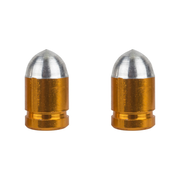 Trik Topz Valve Caps Presta Bullet Gd 1Pr/Pack