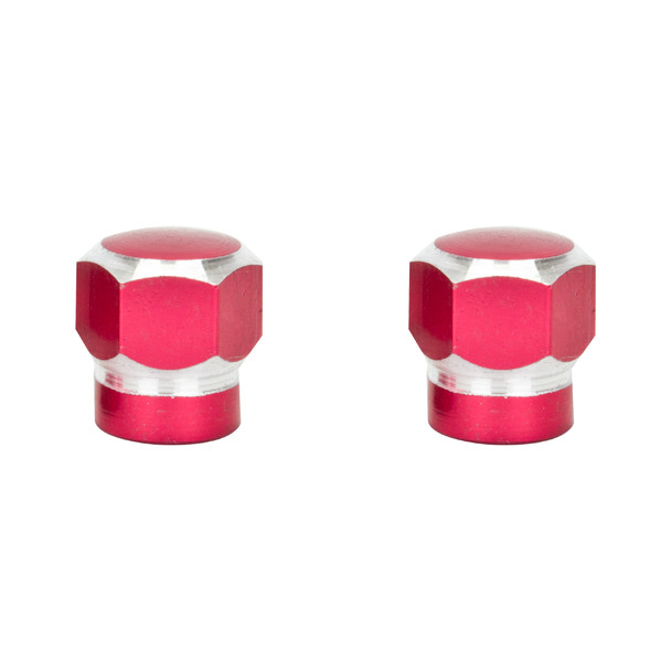 Trik Topz Valve Caps Hex 2-Tone Road 1Pr/Pack