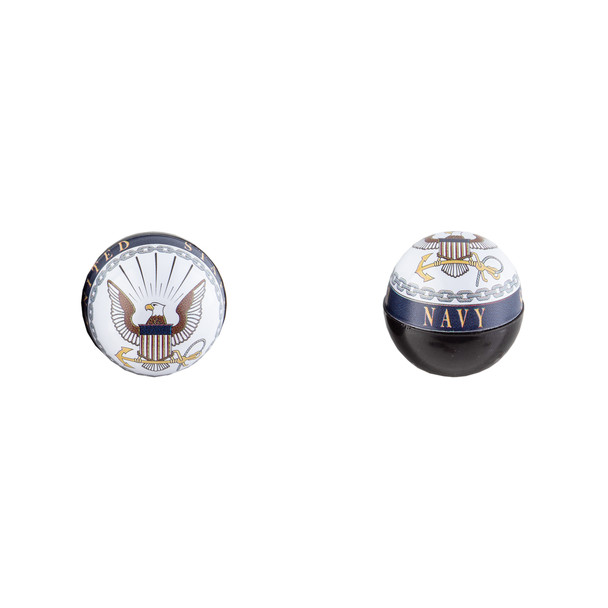 Trik Topz Valve Caps Navy Logo 1Pr/Pack