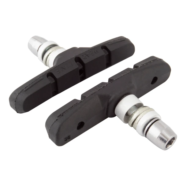 Sunlite Brake Shoes V-Brake With Hardware Black