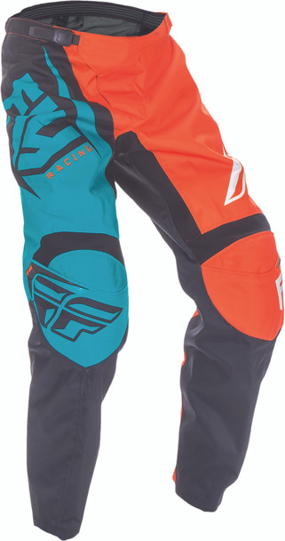 Fly Racing F-16 Pant Orange/Teal Sz 20 370-93720