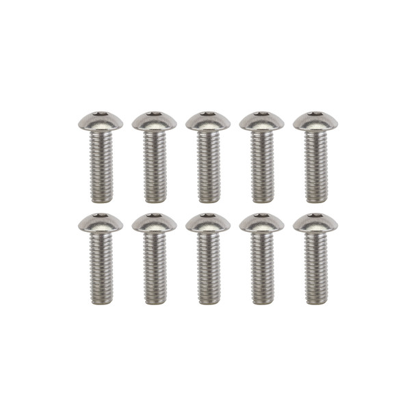 Sunlite Hardware Bolts Allen Stainless Steel Button M5X16 Bag Of 10