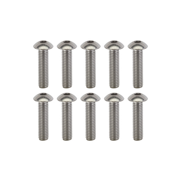 Sunlite Hardware Bolts Allen Stainless Steel Button M5X20 Bag Of 10