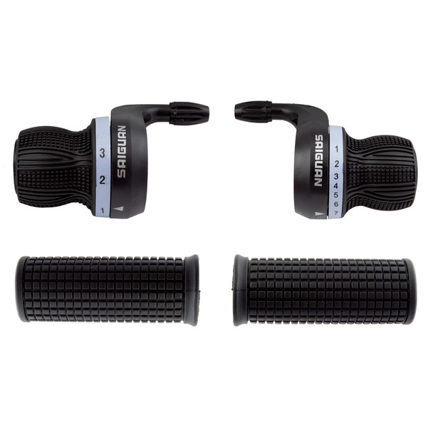 Sunlite Shifter Utilit Hb Twist Index 3X7 L&R Black