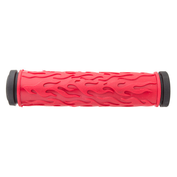 Sunlite Grips Mountain Bike Flame Dual Compond Red/Black