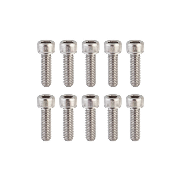 Sunlite Hardware Bolts Allen Stainless Steel M6X20 Bag Of 10