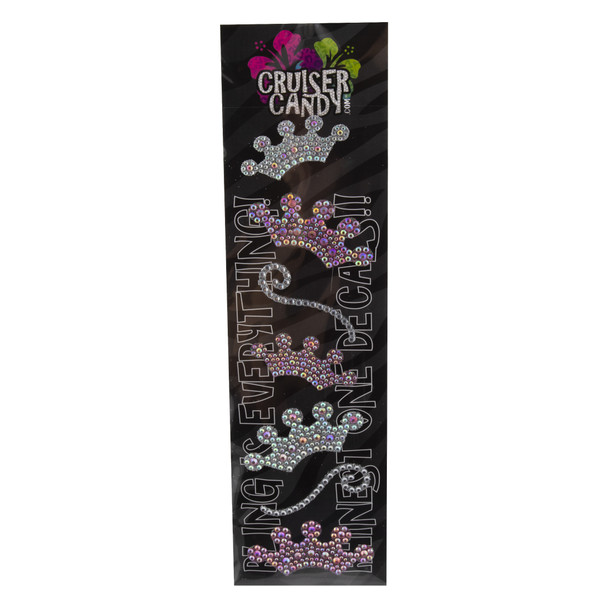 Cruiser Candy Decal Rhinestone Princess/Crown