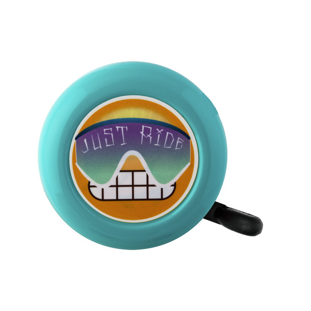 Sunlite Bell Emoji Teal Just Ride
