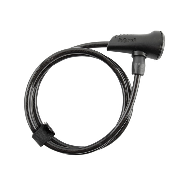 Onguard Lock Cable 8167 Neon Key Straight 4Fx8Mm Black