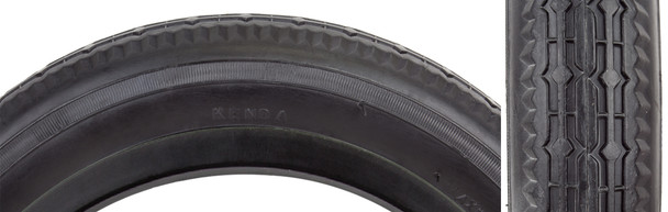 Sunlite Tire 12-1/2X2-1/4 Black/Black Strt K124 Wire
