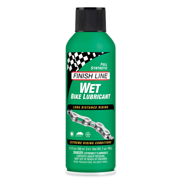 Finish Line Lube Cross Country Wet 8Oz Aero 6/Cs