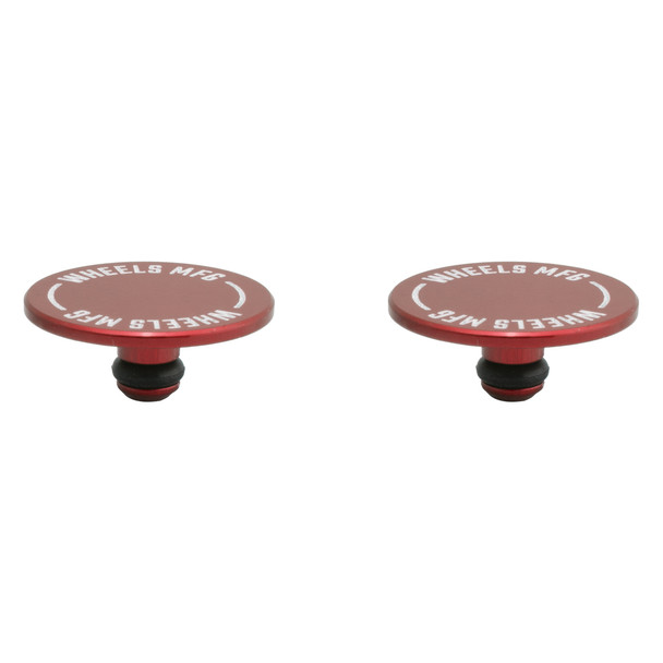 Wheels Manufacturing Hub Skewer Thru Axle Cap Set Road