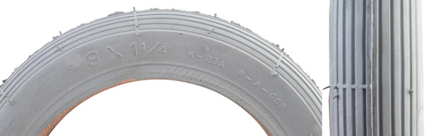 Sunlite Tire Wheel Chair 8X1-1/4 Gray Wire