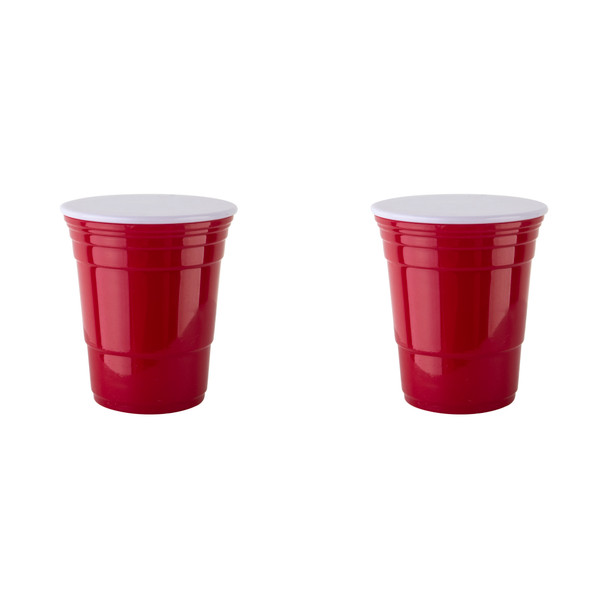 Red Cup Living Valve Caps