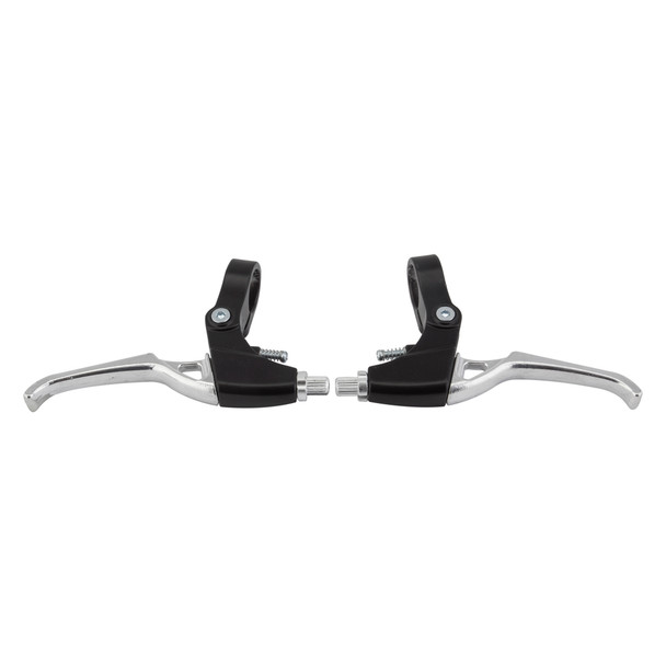 Clarks Brake Lever V Alloy 2B Pair Black/Silver