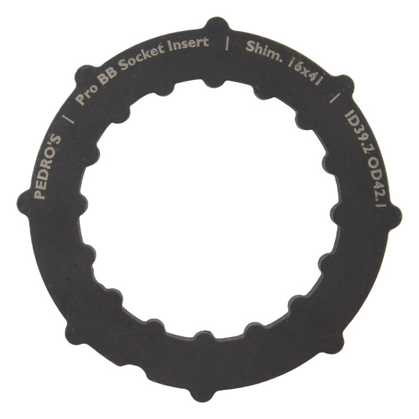 Pedros Tool Bottom Bracket Pro Socket Cup Insert Shi 16X41 Black