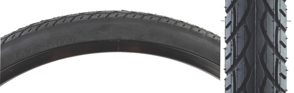 Sunlite Tire 24X1.75 Black/Black Urban K924 Wire
