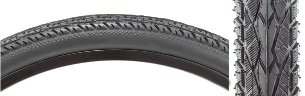 Sunlite Tire Utilit 26X1.75 Black/Black Trekking H5113 Wire