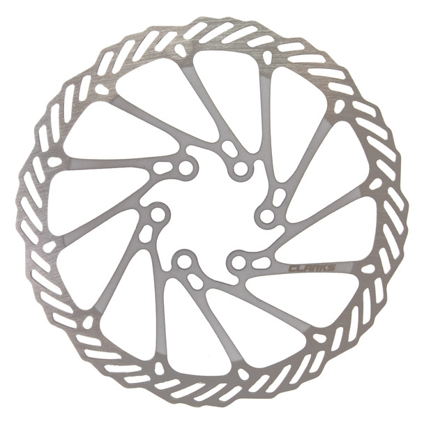 Clarks Brake Part Disc Rotor 6B Center Lock-160 Silver