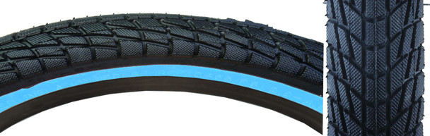 Sunlite Tire 20X1.95 Black/Blue Kontact K841 Wire
