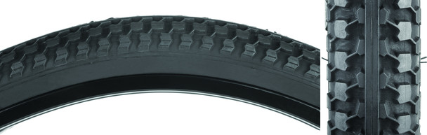 Sunlite Tire 20X2.125 Cst727 Black/Black Raisdctr K52 Wire