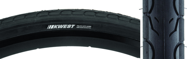 Kenda Tire Kwest 700X35 Black/Black Src/60 Wire 85Psi