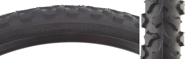 Sunlite Tire 26X2.0 Black/Black Alphabite Vrb115 Fold-Cb/30 65Psi