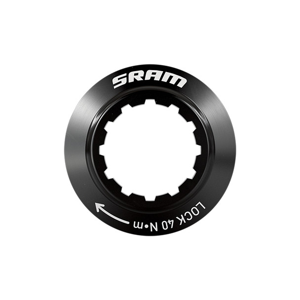 Sram Brake Part Disc Lockring Centerlock Internal Spline Black