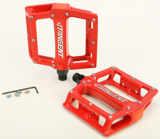 Tangent Platform Pedals Red 31-1102
