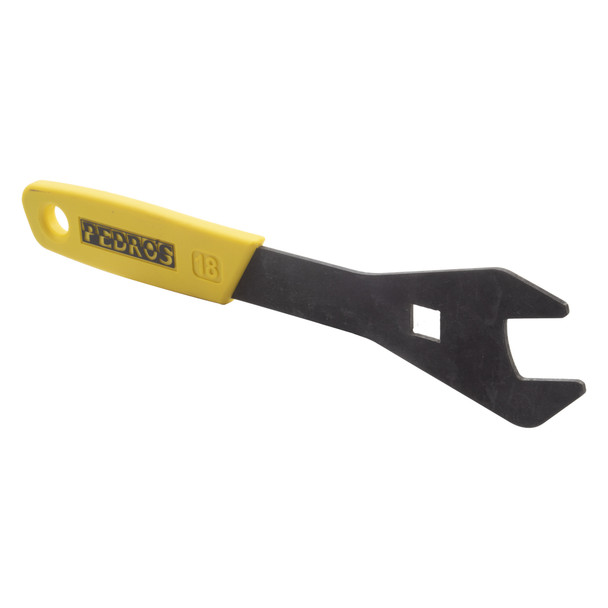Pedros Tool Hub Cone Wrench Pro 18Mm Yellow/Black