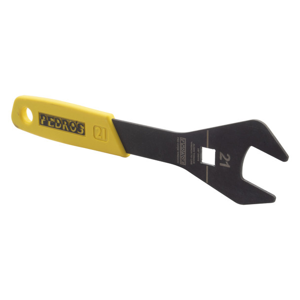 Pedros Tool Hub Cone Wrench Pro 21Mm Yellow/Black