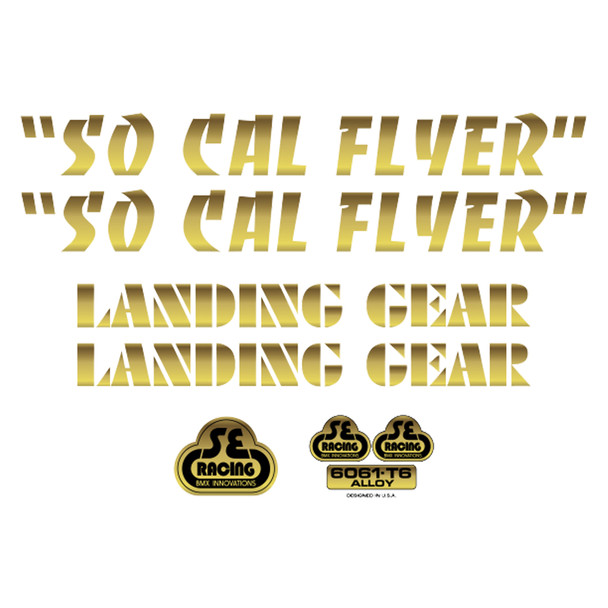 Se Bikes Decal Set So Cal Flyer Gd