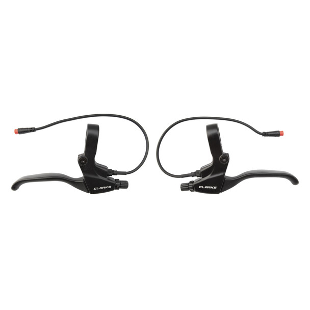 Clarks Brake Lever V Alloy 801E Pair Black With Shut-Off