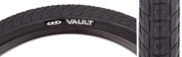 Cst Premium Tire Vault 20X2.4 Black/Black Wire Dc