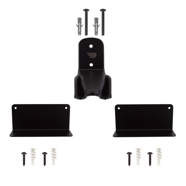 Pure Cycles Storage Rack Pitched Wall Rack Black