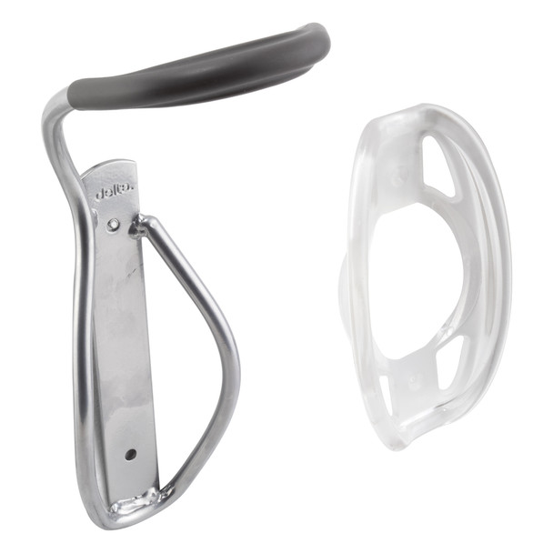 Delta Storage Hook Single Bike Wall Mount Rack With Rear Tray Silver