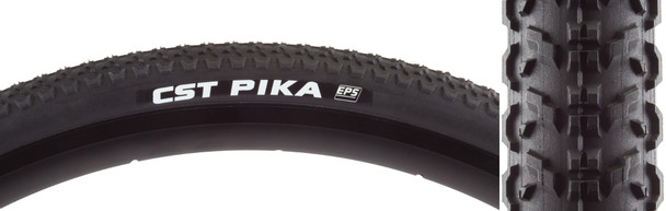 Cst Premium Tire Pika 700X35 Black/Black Wire Dc/Eps