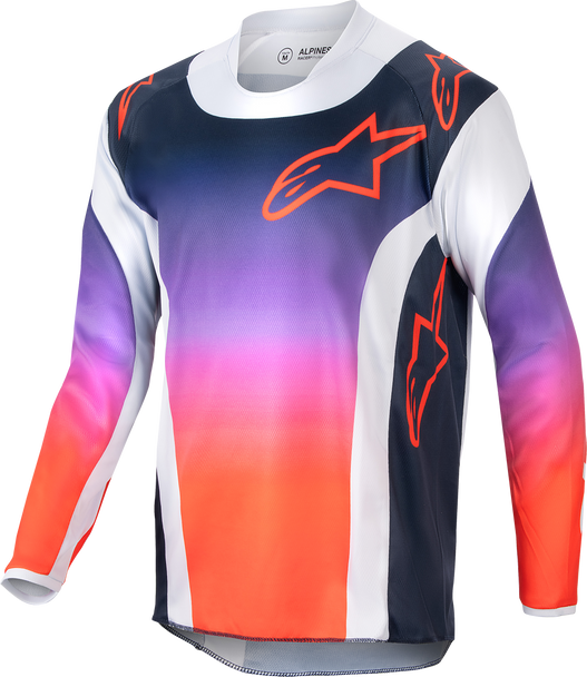 Alpinestars Youth Racer Hoen Jersey Light Grey/Hot Orange/Black Xl 3778224-924-Xl