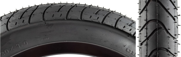 Sunlite Tire Utilit 20X3.0 Black/Black H588 Seaside Wire/30