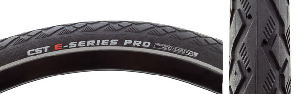 Cst Premium Tire E-Series Pro 700X38 Black/Ref Eps/Apl Wire