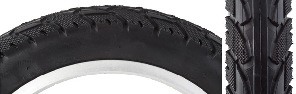 Sunlite Tire 16X3.0 Black/Black K1039 E-Bike Wire
