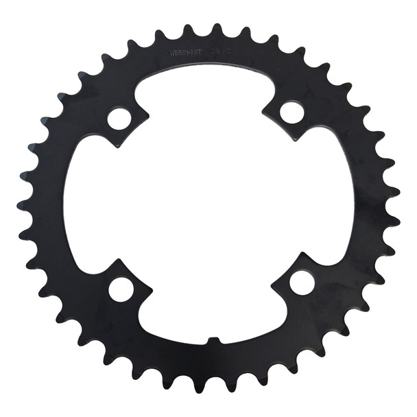Full Speed Ahead Chainring Ebike Bosch Gen3 38-Tooth 104 Steel Without Bolts Black
