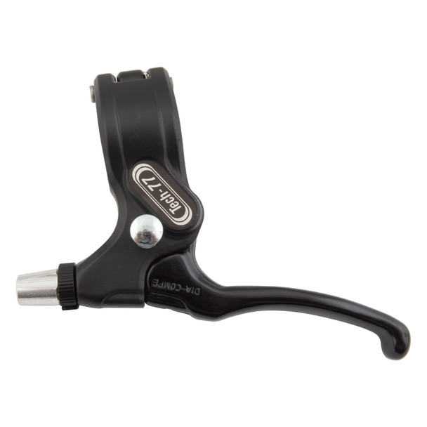 Dia Compe Brake Lever Tech77 Locking Black/Black Left Hand Only