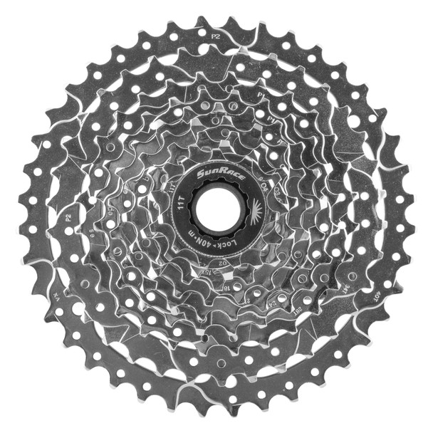 Sunrace Fh Cassette Csm980 11-40 Silver 9-Speed