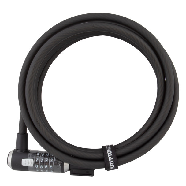 Kryptonite Lock Cable Kryptoflex 1230 Combo 10Fx12Mm Black