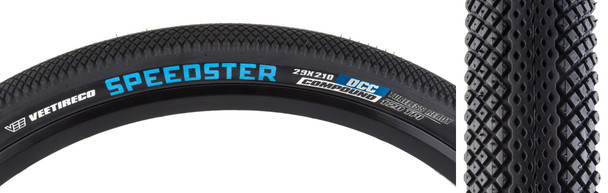 Vee Tire & Rubber Speedster 29X2.1 Black/Black Fold/120/Tlr/Dcc/B-Proof E25