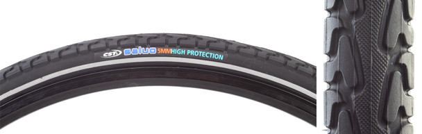 Sunlite Tire Cst 700X38 Cst1316  Black/Bsk Ref Saluo Wire